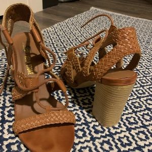 strappy Sunday heels